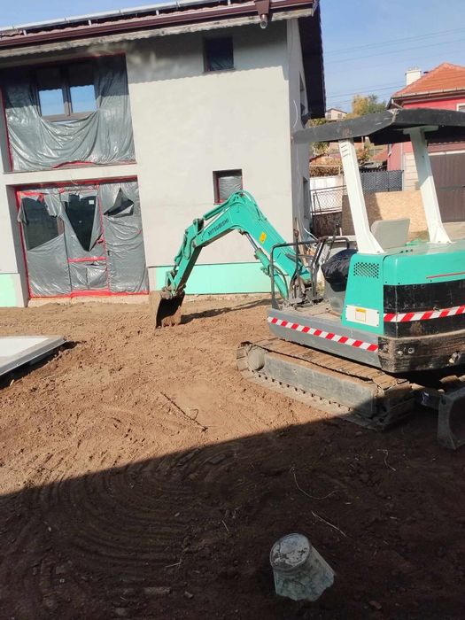 Услуги с багер и самосвал Русе     350 лв