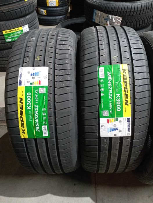 Set Anvelope Kapsen 325/35/22 Cu 285/40/22 Noi De Vara
