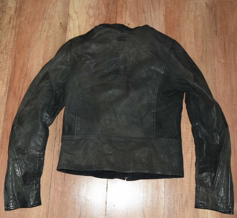 G Star Raw оригинално мъжко кожено яке, размер S