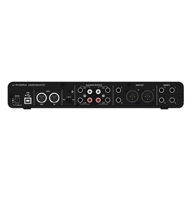 Внешняя звуковая карта Behringer uphoria UMC404hd
