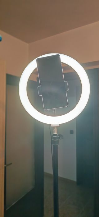 Ring light 120x Led SMD cu suport telefon