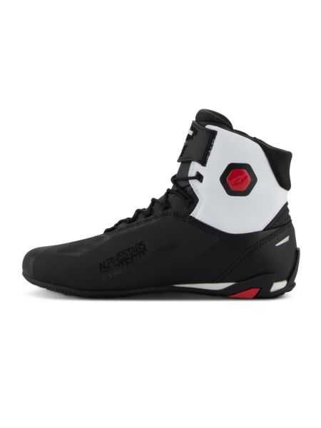 Мото боти обувки ботуши ALPINESTARS FASTER-4 2025 BLK/WHT/RED 42.5