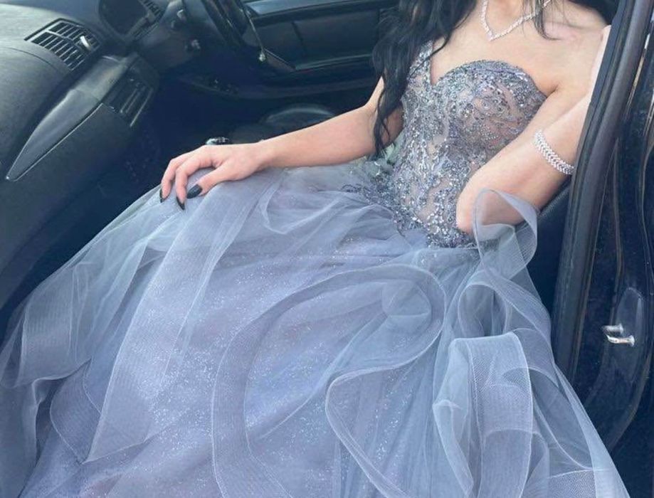 Бална рокля+ чантичка