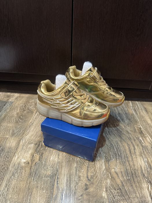 Кроосовки - ролики, для девочек, б/у, размер 36