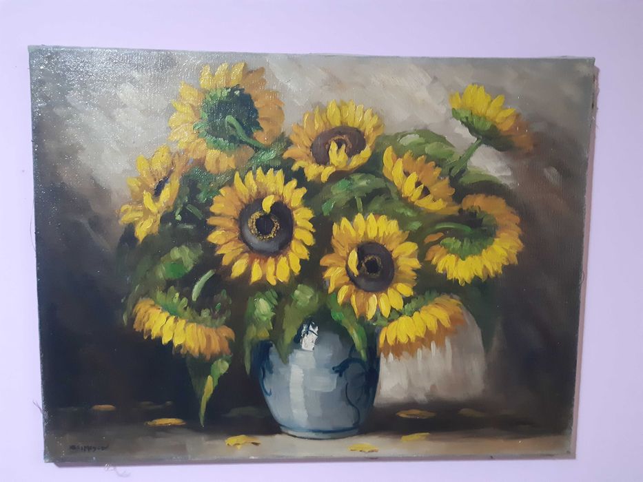 Vând tablouri pictate pe pânza