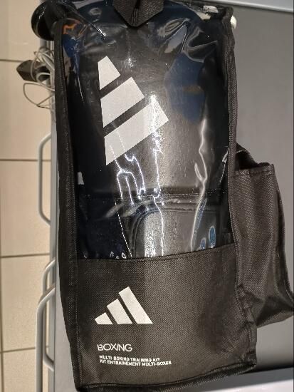 Set Box Adidas: Mănuși, benzi, protecție - produs resigilat Decathlon