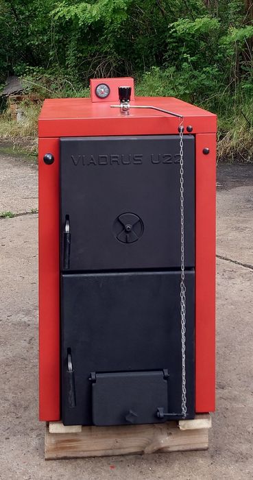 Чугунен котел на твърдо гориво Виадрус Viadrus U22 7D, 40 kW
