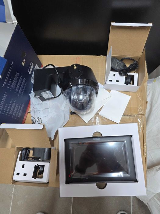 Cameră de supraveghere ABUS EasyLook BasicSet Pan & Tilt + Monitor