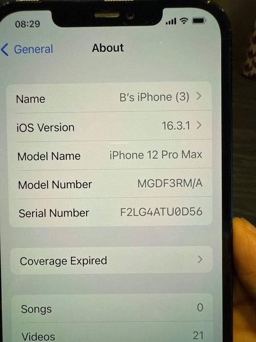 iPhone 12 Pro Max 256 GB 92% акб
