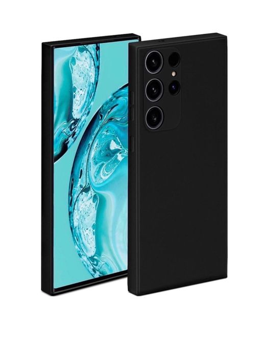 Husa Samsung S21 S22 S23 S24 S25 S26 Plus Ultra Edge Neagra/Transparenta