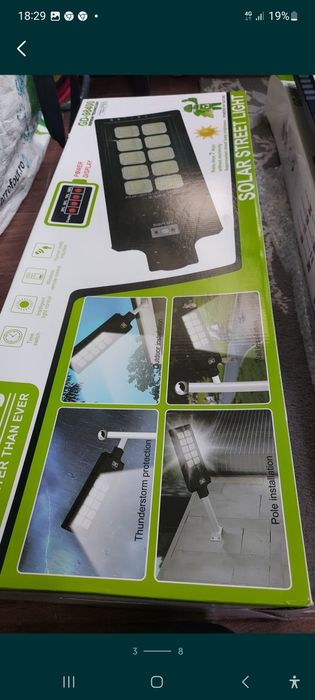 Panou solar 400W.cu senzor miscare.