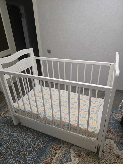 Манеж кровать 0+