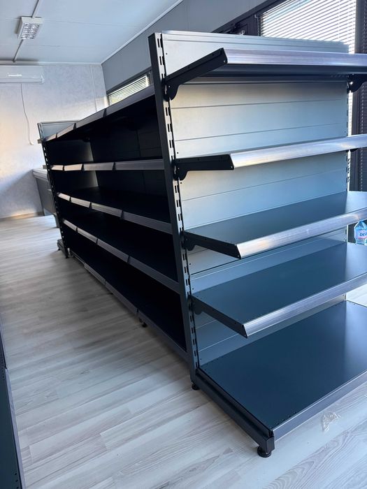 Стелажи за магазин нови на промоция  - крайстенни и островни