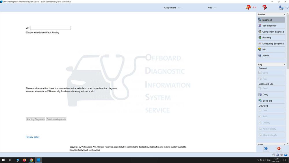 Lenovo ThinkPad 8GB , i5, 256SSD + VNCI (VAS) 6154A ODIS CAN FD DOIP