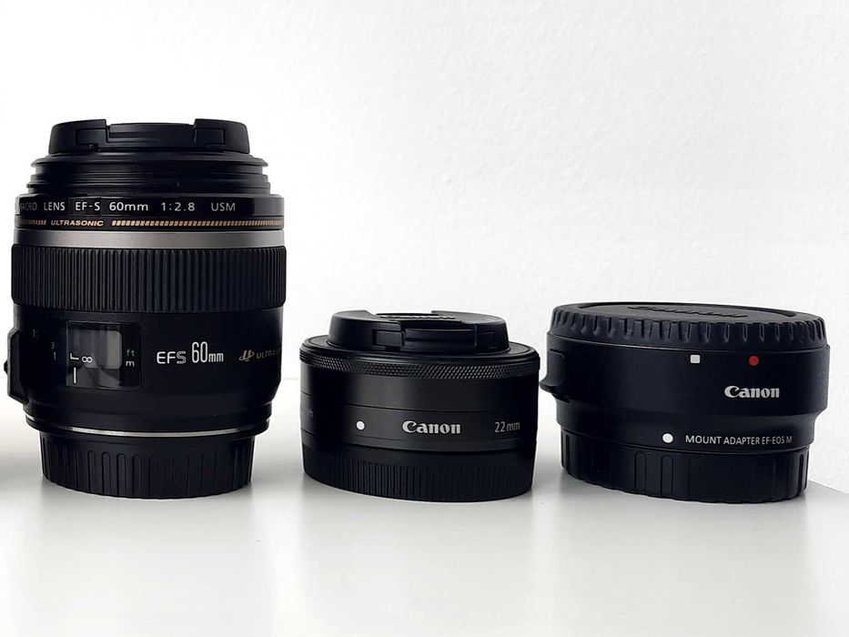 CANON M50 Mirrorless+Obiective+Trepied+Accesorii