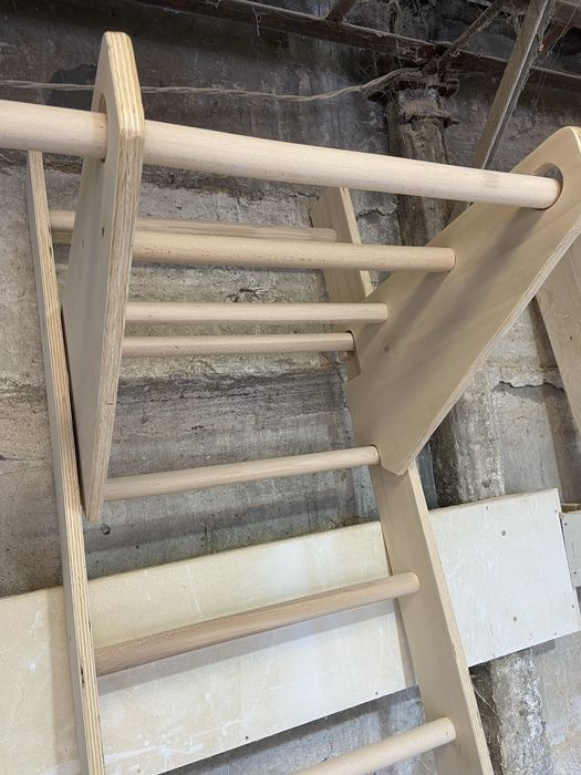 Шведски стени от шперплат и масив