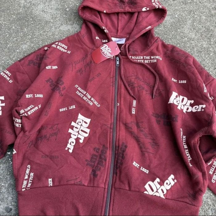 Зип худи Dr.Pepper