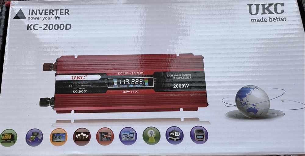 Инвертор КС-2000W