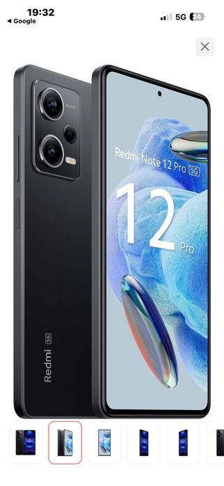 Redmi note 12 pro 12/256