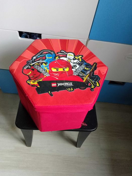 Табуретка / кутия Lego; Дидактически куб