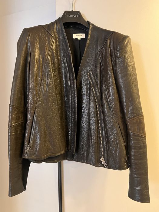 Кожаная куртка Helmut Lang