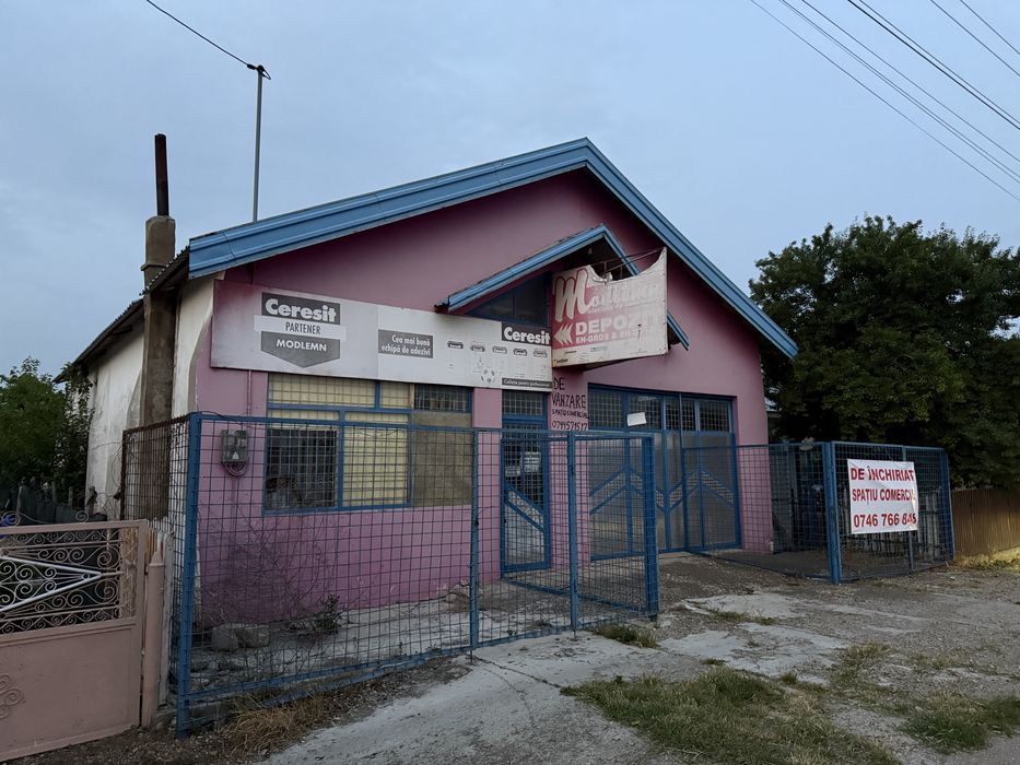 Spațiu comercial de inchiriat- DN 25 BARCEA