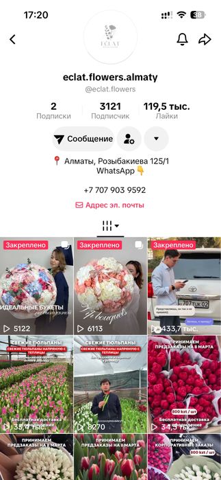 цветочный бизнес