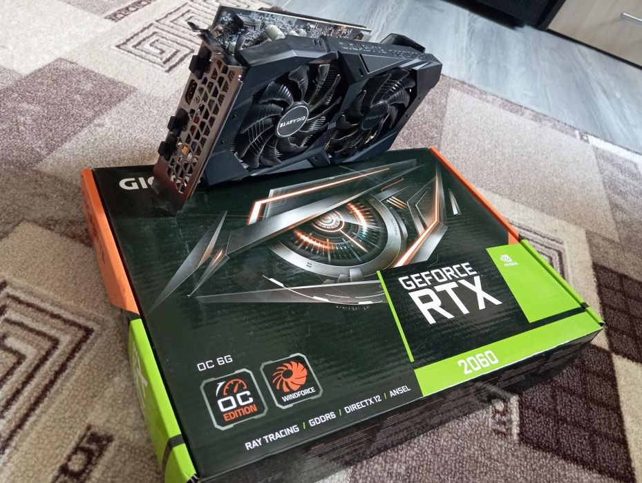 Видеокарта GIGABYTE RTX 2060 6Gb
