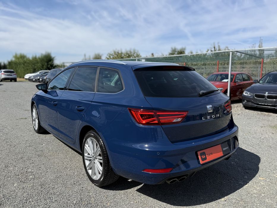 Seat Leon Xcellence DSG 2017, 2.0 TDI 150CP Euro6, Cutie automata. Carplay, Keyless, Front/Lane Assist, Senzori parcare, Faruri LED, Rate cu avans 0%