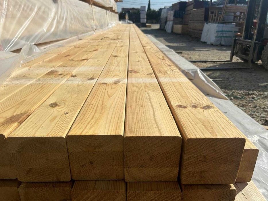 Grinda lamelara/stratificata la 12 metri 120x120 mm Pin Silvestru | Lemn stratificat structural