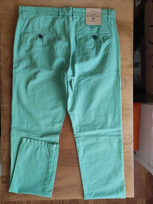 6 pantaloni chino slim fit LC Waikiki/H&M, mar. W30,31/L34(32) [S] noi