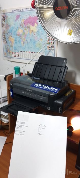 Epson M 105 Wi_Fi bor Reaktiv tezkor printer juda kam ishlagan 3 oycha