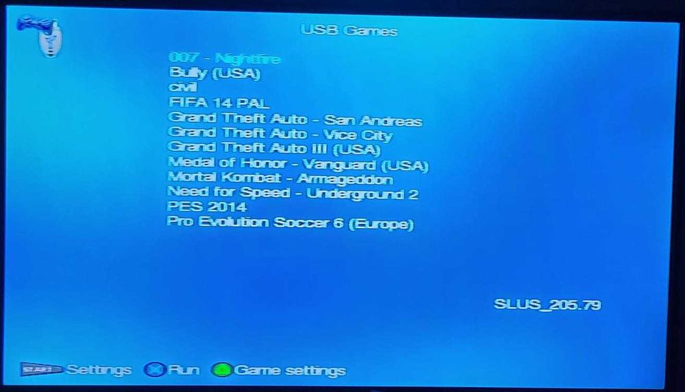 Consola Playstation PS2 Phat modata + HDD 11 jocuri - GTA - MK - NFS