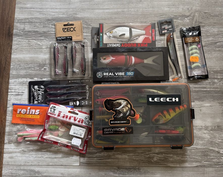 Примамки за риболов fiiish,lucky craft,savage gear,fox,LMAB, и още доста