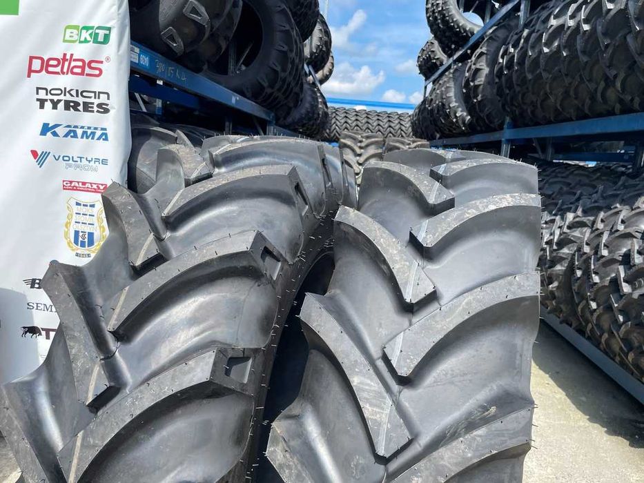 16.9-34 OZKA Anvelope noi cu 14pliuri pentru tractor FENDT DEUTZ