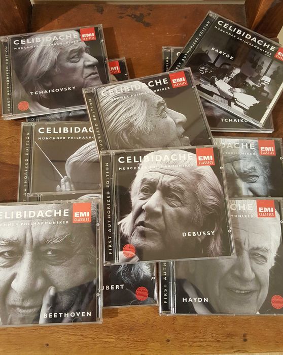 Sergiu Celibidache, Münchner Philharmoniker - бокссет от 11 диска