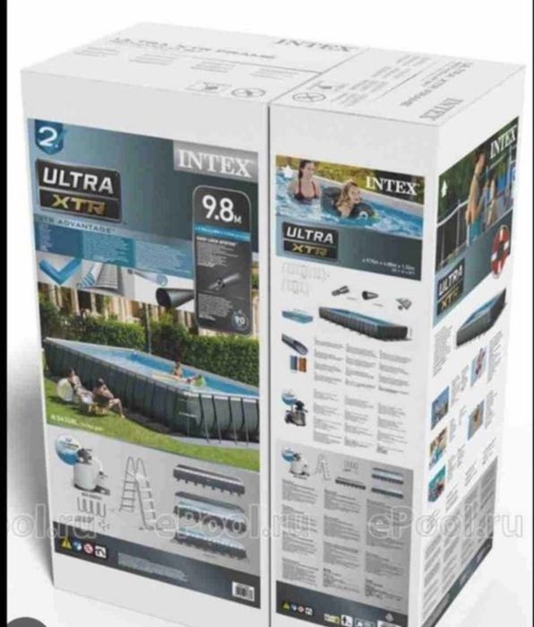 Intex basen 732х350