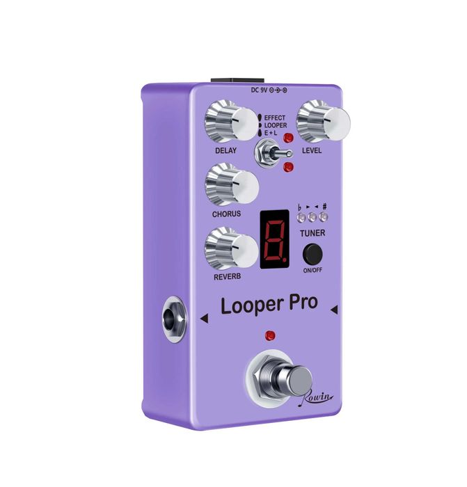 Чисто нов ROWIN RE05 Looper Pro китарен ефект!