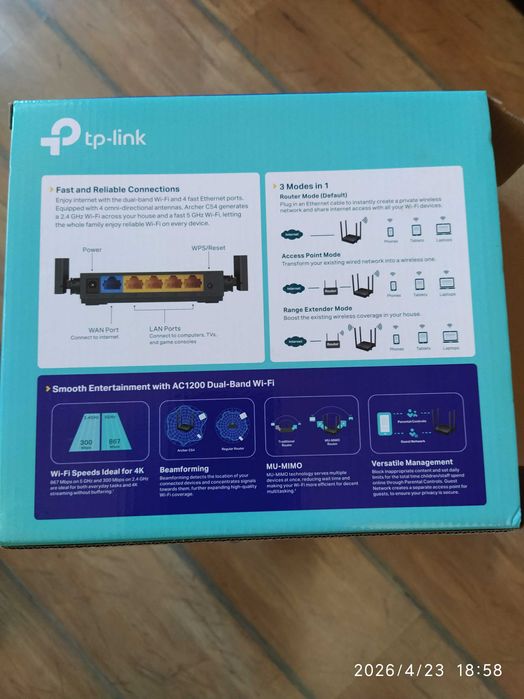 Рутер TP-Link Archer c54