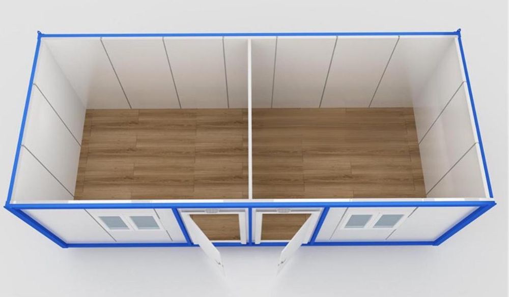 Павилион 7х3м Сглобяем контейнер офис къщичка бутка гараж