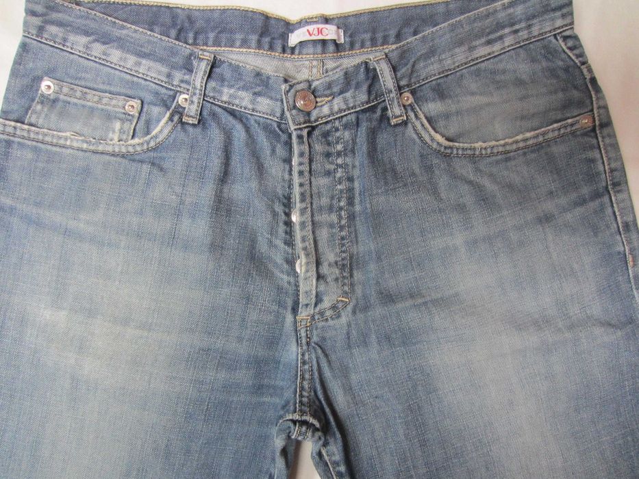 Blugi Versace,W31 L32,Talie=86cm,Lung=106cm, croiala dreapta