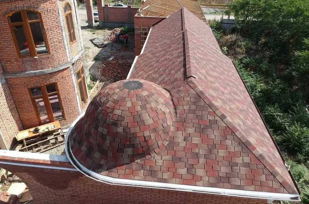 Гибкая черепица Мягк Кровл Руфлекс Katepal андулин том коплама Коканд