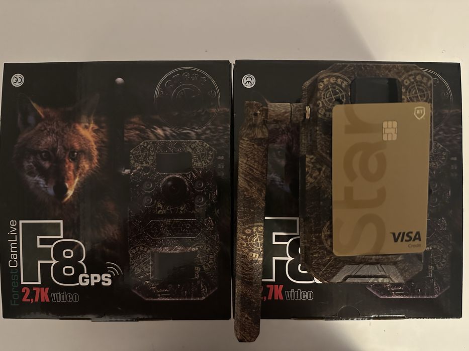 ForestCamLive F8 Gps 4G Termometru Camera Vanatoare Live