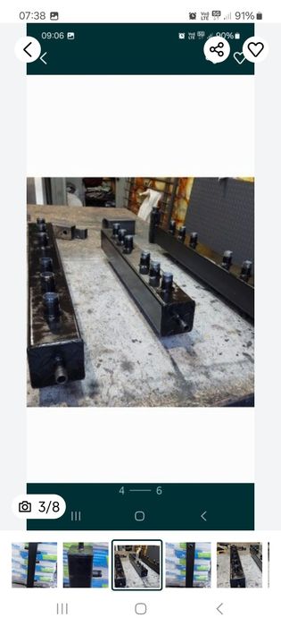 Butelie egalizare cu 6 ieșiri și 2 intrari