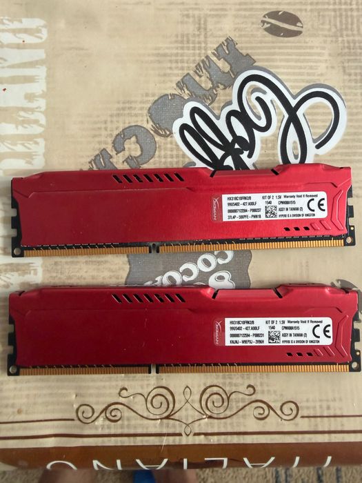 Vand kit Ram Kingston HyperX DDR3 8Gb