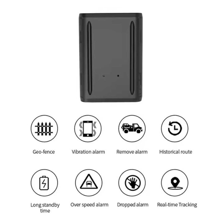 Портативный беспроводной GPS трекер  с мощным аккумулятором 5000 мАч