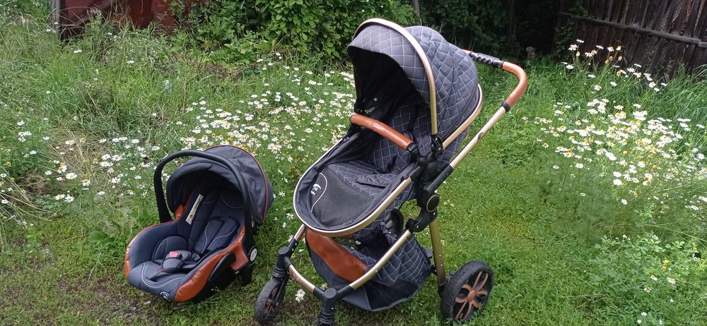 Детская коляска с Авто креслом 3в1.