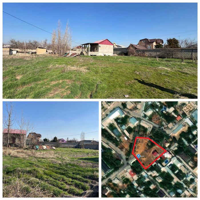 Ер участкаси 24,5 соток. Соткаси 17000у.е Янги Узб тарафда.