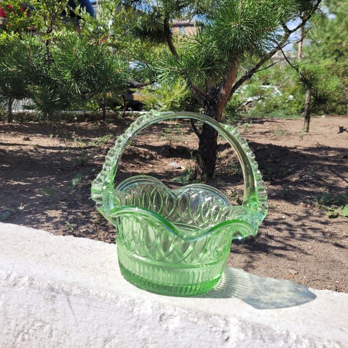 Ваза для конфет стеклянная