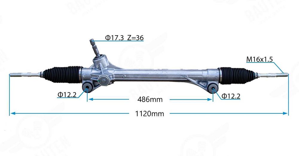 Рулевая рейка на Mitsubishi Outlander